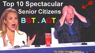 Top 10 Spectacular Senior Citizen Got Talent Auditions This Video Has No Dislikes [upl. by Philander179]