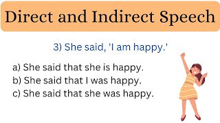 Direct and Indirect Speech  Quiz [upl. by Siri62]