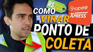 Como FUNCIONA um PONTO DE COLETA SHOPEE XPRESS  Como Se Cadastrar [upl. by Otecina395]