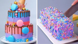 15 Fun and Creative Cake Decorating Ideas For Any Occasion 😍 So Yummy Chocolate Cake Tutorials [upl. by Naivad]