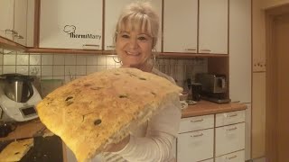 FOCACCIA MIT LIEVITO MADRE TM5 TM6 TM31 [upl. by Duaner]