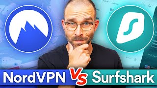 NordVPN vs Surfshark  Which is the best everyday VPN [upl. by Elfont]