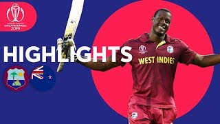 Amazing Brathwaite 100  West Indies v New Zealand  Match Highlights  ICC Cricket World Cup 2019 [upl. by Anerrol148]