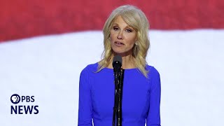 WATCH Kellyanne Conway speaks at 2024 Republican National Convention  2024 RNC Night 3 [upl. by Novoj]