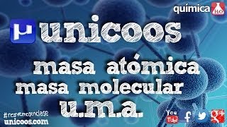 QUIMICA masa atómica molecular y molar SECUNDARIA 4ºESO uma [upl. by Tybald578]