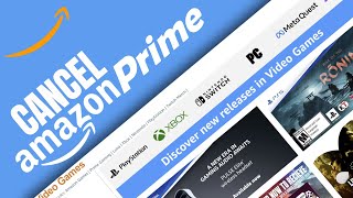 How To Cancel Amazon Prime Step By Step Guide [upl. by Naes]