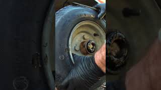 Removing trailer wheel bearings [upl. by Varuag515]