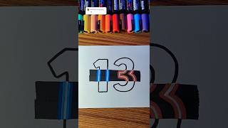 13 with Neon technique ✨trendingart art artistomg viralart poscamarkers posca sketchart neon [upl. by Irret656]