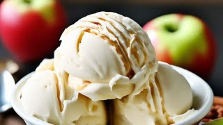 THIS IS JUST GENIUS 🍨🍏🍎APPLE ICE CREAM DELICIOUS AND SO HEALTHY SUMMER ICE CREAM [upl. by Crow587]