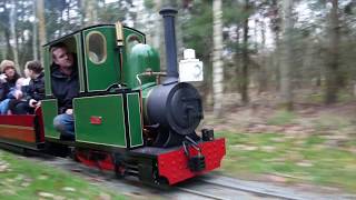 Barnards Miniature Railway Private Running  5th January 2020 [upl. by Sandeep]