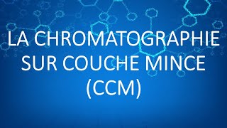 Animation Chimie La chromatographie sur couche mince en moins de 2 minutes  😉 [upl. by Willet656]