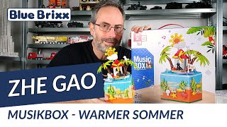 Musikbox Warmer Sommer von Zhe Gao  BlueBrixx [upl. by Goltz987]