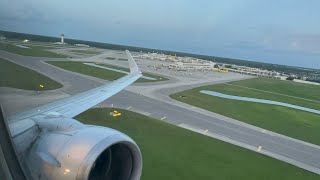 Evening Takeoff American Airlines 737800 from Fort Myers [upl. by Ecila]