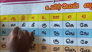 KA varisai eluthukkal  Tamil basic Alphabets  Simbha kids tv [upl. by Ecnarwal]