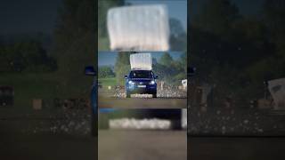 Drag race with fully loaded pickups grandtour cars automobile [upl. by Crowe]