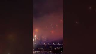 River Fire  Brisbane Queensland Australia 🇦🇺 riverfire brisbane australia [upl. by Naujak]