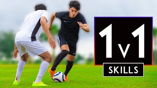 10 BEST 1v1 SKILLS in SoccerFootball [upl. by Trevor808]