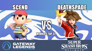 Gateway Legends  Winners Top 32  ScendNess Vs DeathspadeSora [upl. by Sonja]