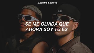 Feid Maisak  SE ME OLVIDA Letra  se me olvida que ahora soy tu ex [upl. by Aihsit]