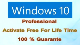 How To Activate Windows 10 Pro Free All Versions Without Any Software Or Product Key Updated 2019 ✔ [upl. by Roinuj]