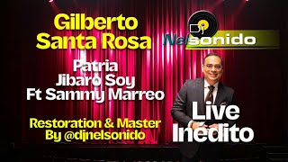 Gilberto Santa Rosa Canta Patria Jibaro Soy Ft Sammy Marrero Vivo 1999 [upl. by Oaks]