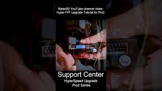 Raise3D Pro2 Series Hyper Speed Upgrade  Free Upgrade Process shorts 3dprinting [upl. by Yssirk48]