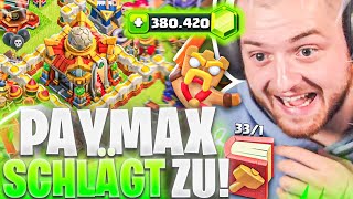 💸😨2700€ für RATHAUS 16  PAY2WIN Keule GESCHWUNGEN im XXL Clash of Clans Update [upl. by Aixela]