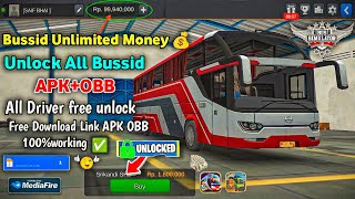 Bussid Unlimited Money Unlock All Bus Simulator Indonesia APKOBB 🔓💰 [upl. by Annahsit]