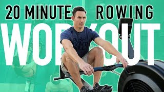 Rowing Workout  The Wave  20 Minute Workout [upl. by Tizes]