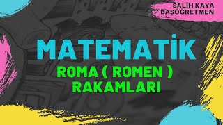 ROMA ROMEN RAKAMLARI NASIL YAZILIR VE NASIL OKUNUR  ROMENRAKAMLARI ROMARAKAMLARI X V I C [upl. by Aynor904]