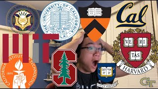 College Decisions Reactions 2020 Harvard Yale Princeton Stanford MIT Berkeley [upl. by Selimah350]