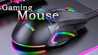 Top Macro RGB Gaming Mouse with 9 Programmable Keys Nano Curves [upl. by Suivatra490]