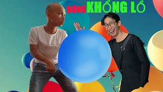 ANHTV Chơi Bóng Bay Nước Khổng Lồ  Giant Water Balloon [upl. by Nyrrad]