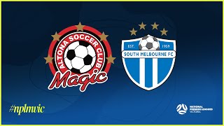 2024 NPLMVIC Round 6 Altona Magic SC v South Melbourne FC [upl. by Madi]