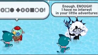 Sorbet Shark Cookie New Interactions To Other Sea Cookies [upl. by Osana]