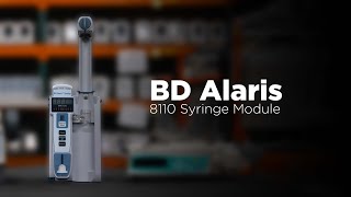 BD Alaris 8110 Syringe Pump  Overview [upl. by Zap]