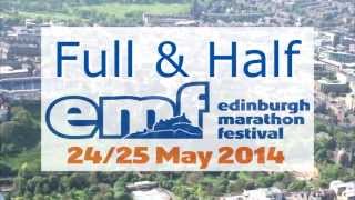 Run a half or full marathon at the Edinburgh Marathon Festival in May 2014 [upl. by Odessa]