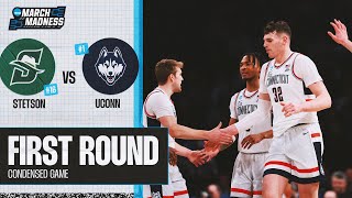 UConn vs Stetson  First Round NCAA tournament extended highlights [upl. by Sile17]