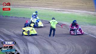 Australian Sidecar Titles Heats 23 April 2021 [upl. by Aisylla477]