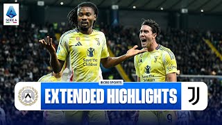 Udinese vs Juventus Extended Highlights  Serie A  CBS Sports Golazo [upl. by Enid]