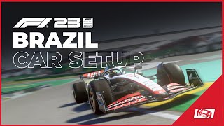 F1 23 Brazil Setup Optimal Race Car Setup [upl. by Ehrenberg]