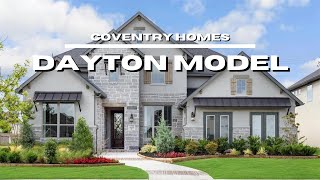 Coventry Homes  Edgestone At Legacy  Dayton Model  4250 sq ft  Frisco Texas [upl. by Sapphira984]