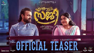 Enthada Saji Official Teaser  Kunchacko Boban  Nivetha Thomas  Jayasurya  Godfy Xavier Babu [upl. by Adnilrev]