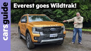 Wilder 2024 Ford Ranger review Wildtrak X  New Toyota HiLux GR Sport rival expands 4WD ute game [upl. by Ydnirb398]