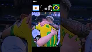 Brasil 0 x 1 Argentina Neymar x Messi  2021 Copa American Extended Goals  Highlights [upl. by Bullough]