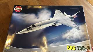 BAC TSR 2 148 scale unboxing [upl. by Birkle]