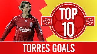 Top 10 Fernando Torres goals  El Ninos best Premier League strikes for Liverpool [upl. by Perle]