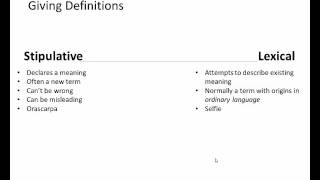 Types of Definitions [upl. by Soble386]