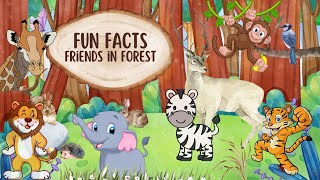 Friends in Forest storytime storyforchildrens lifelessons bedtimestories fairytales kids [upl. by Ardnikat]