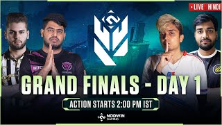 HINDI Valorant Conquerors Championship  Grand Finals  Day 1 [upl. by Eeryt]